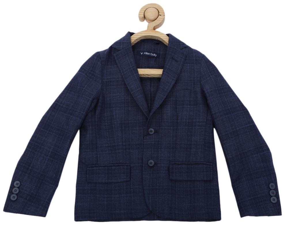 

Allen Solly Boy Blended Solid Ethnic jacket - Blue
