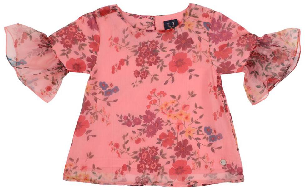

Allen Solly Girl Polyester Floral Top - Pink
