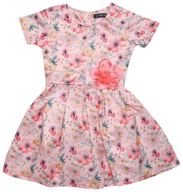 

Allen Solly Pink Polyester Short Sleeves Knee Length Princess Frock ( Pack of 1 )