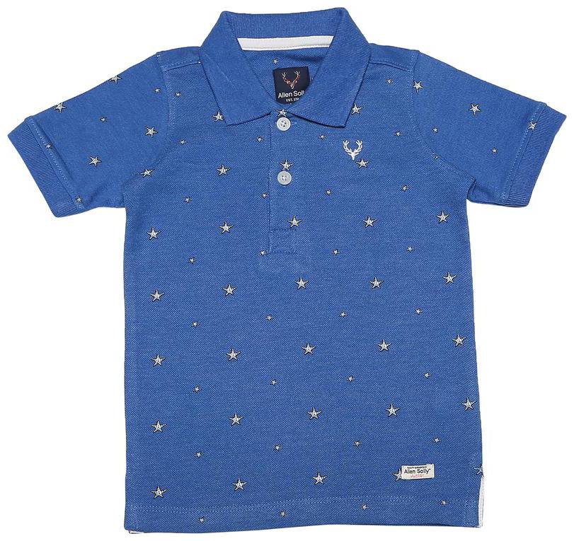 

Allen Solly Boy Blended Printed T-shirt - Blue
