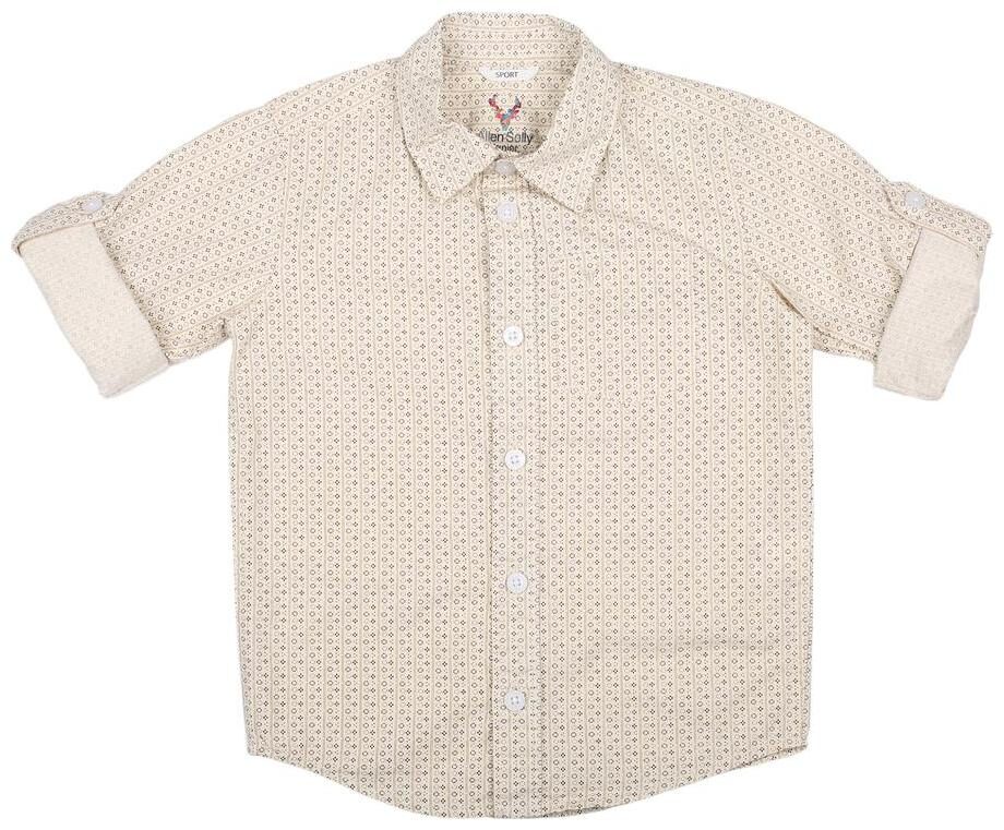 

Allen Solly Boy Cotton Printed Shirt Beige