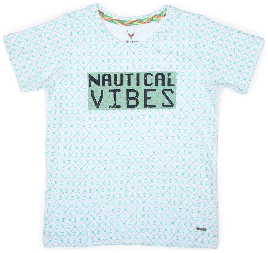 

Allen Solly Boy Cotton Solid T-shirt - Green