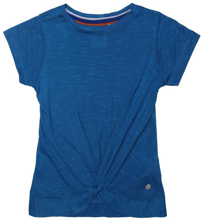 

Allen Solly Girl Viscose Self design T shirt - Blue