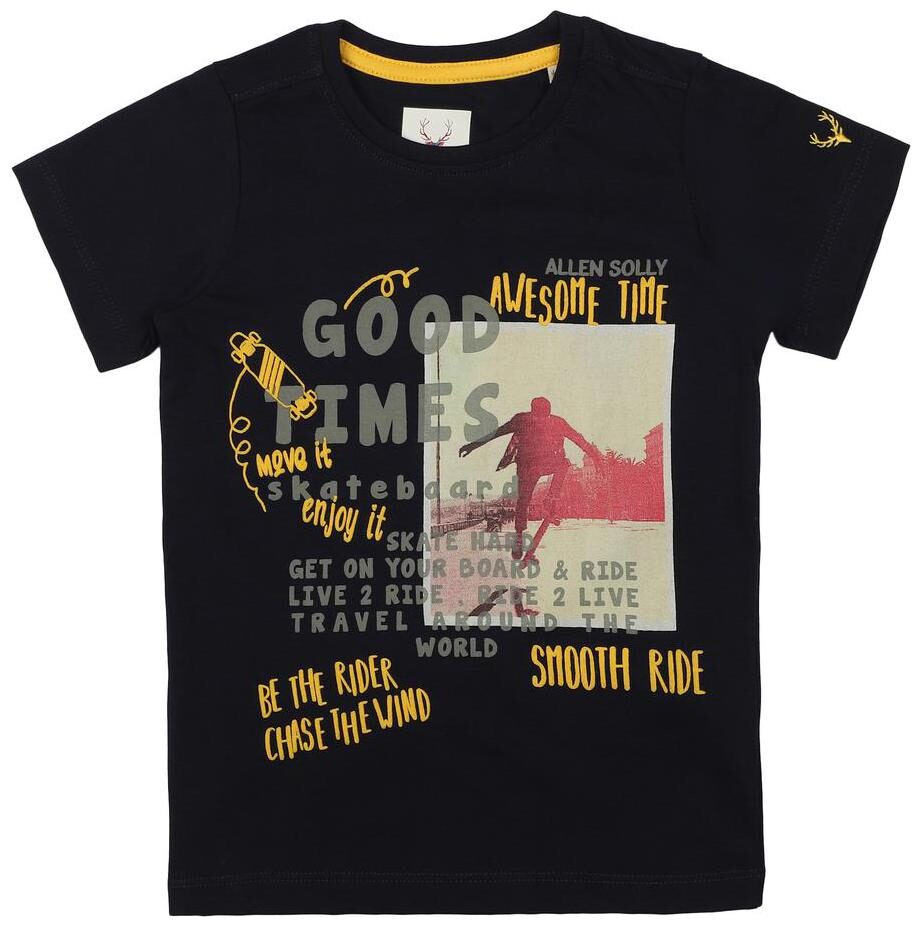 

Allen Solly Boy Cotton Printed T-shirt - Blue