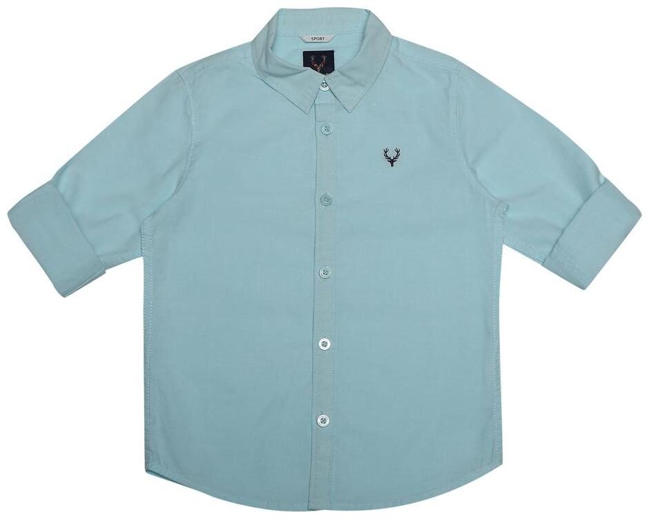 

Allen Solly Boy Cotton Solid Shirt Blue