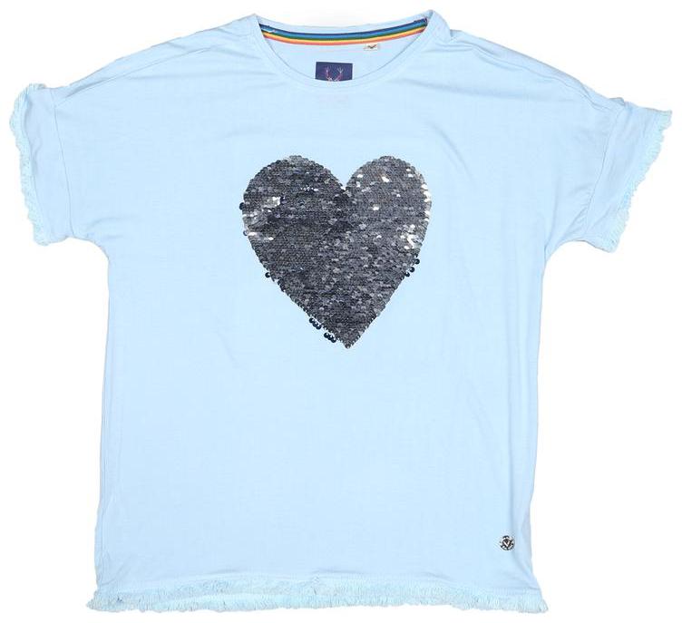 

Allen Solly Girl Viscose Solid T shirt - Blue