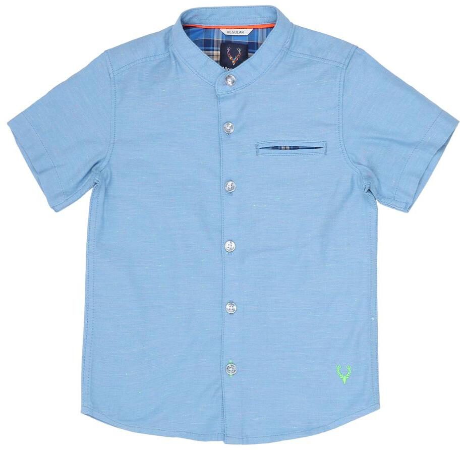 

Allen Solly Boy Cotton Solid Shirt Blue