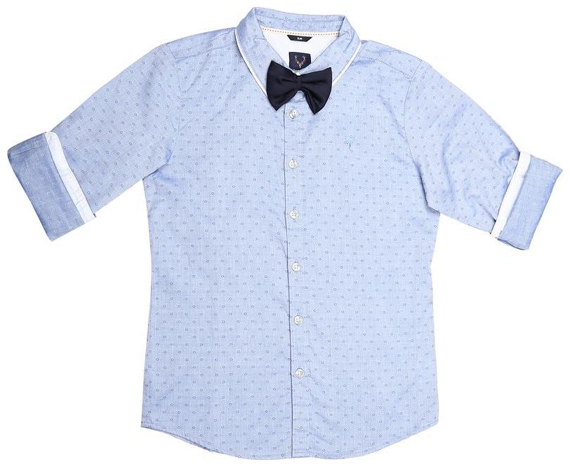 

Allen Solly Boy Cotton Solid Shirt Blue