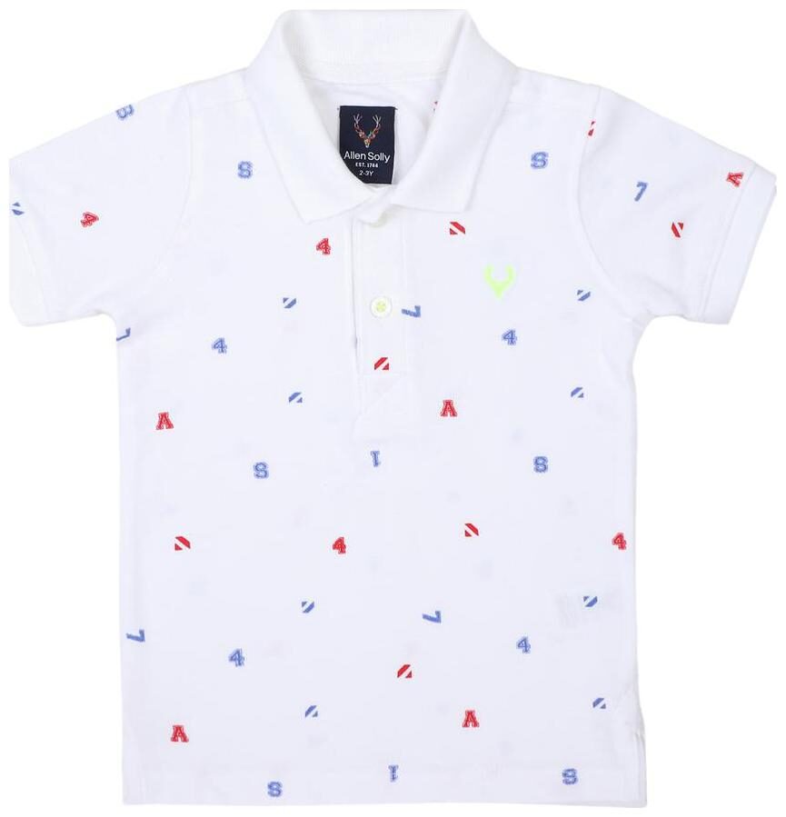 

Allen Solly Boy Cotton Printed T-shirt - White