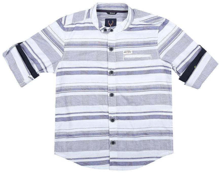 

Allen Solly Boy Cotton Striped Shirt White