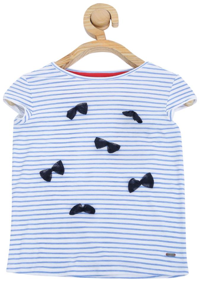 

Allen Solly Girl Blended Solid Top - Blue