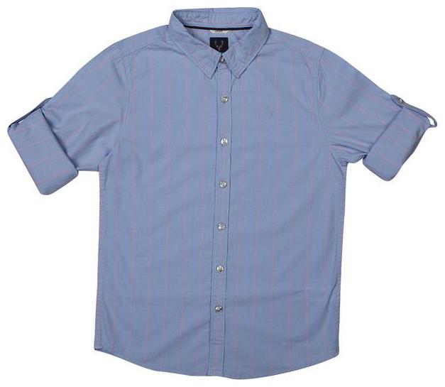 

Allen Solly Boy Cotton Checked Shirt Blue