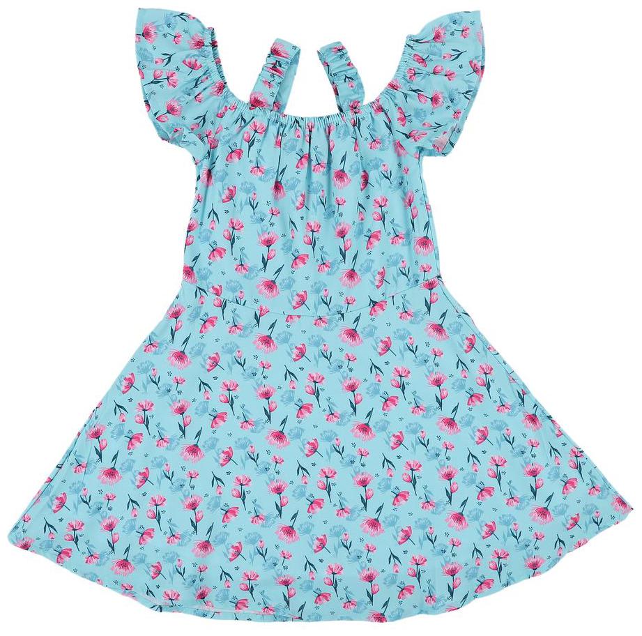 

Allen Solly Blue Polyester Short Sleeves Knee Length Princess Frock ( Pack of 1 )