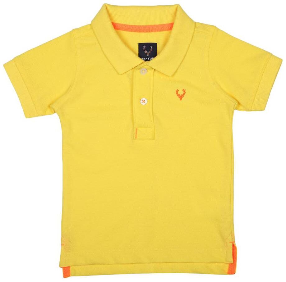 

Allen Solly Boy Cotton blend Solid T-shirt - Yellow