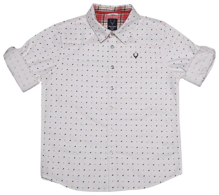 

Allen Solly Boy Cotton Printed Shirt White