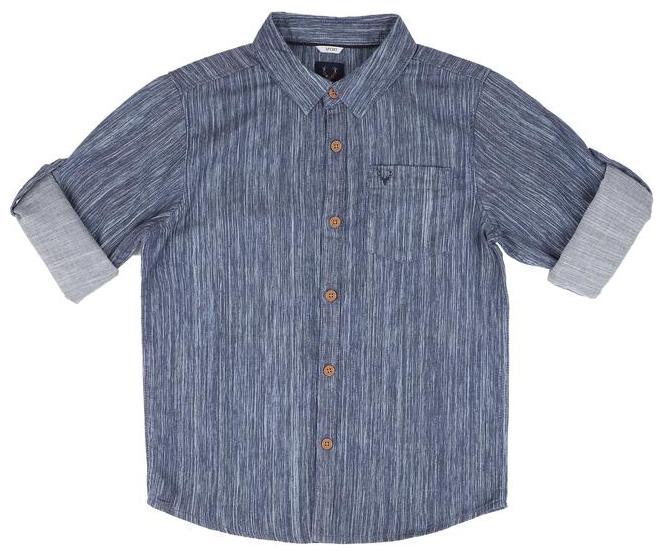 

Allen Solly Boy Cotton Solid Shirt Blue