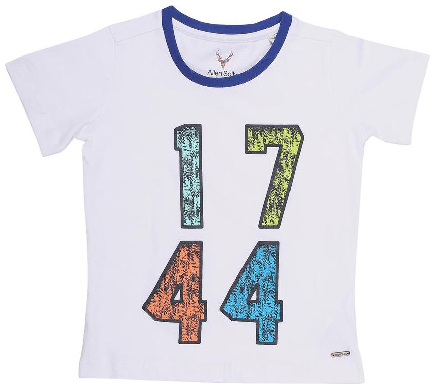 

Allen Solly Boy Cotton Printed T-shirt - White