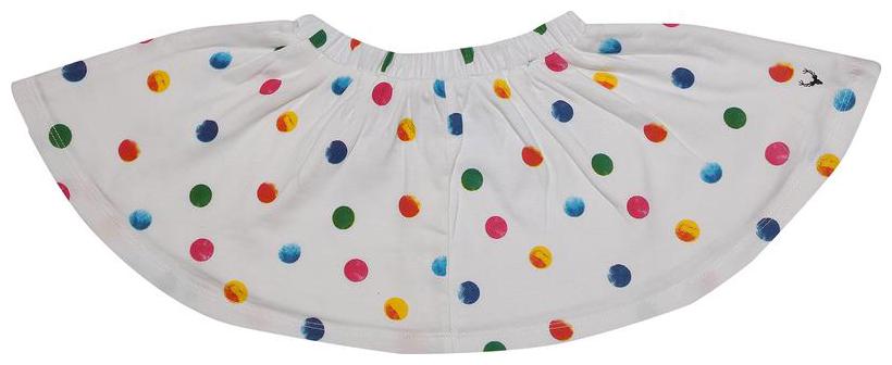 

Allen Solly Baby girl Cotton Printed Skirt - White