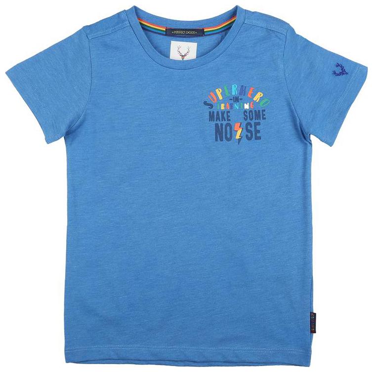 

Allen Solly Boy Blended Solid T-shirt - Blue