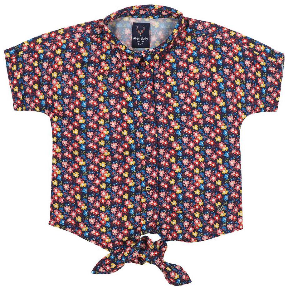 

Allen Solly Girl Polyester Printed Top - Blue