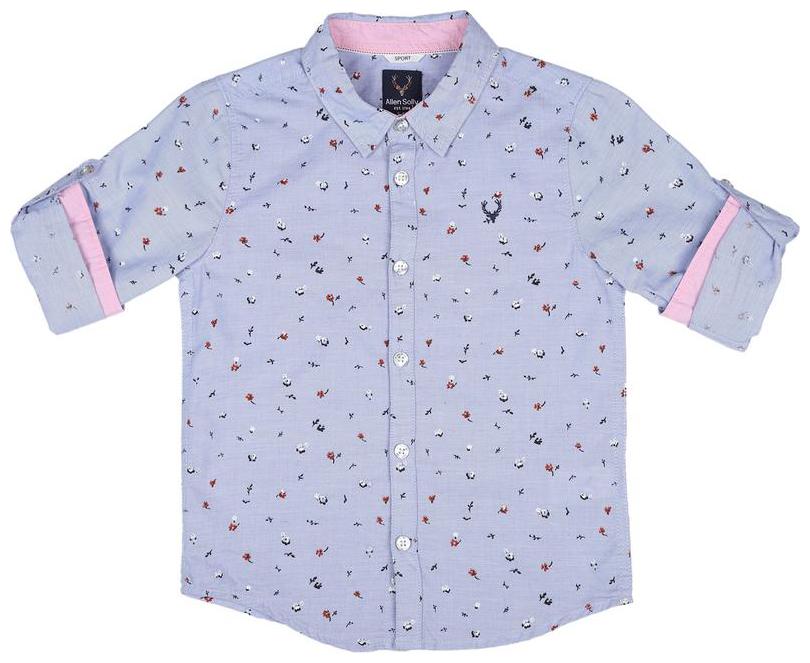 

Allen Solly Boy Cotton Printed Shirt Blue