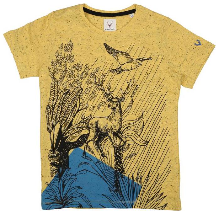 

Allen Solly Boy Cotton Printed T-shirt - Yellow