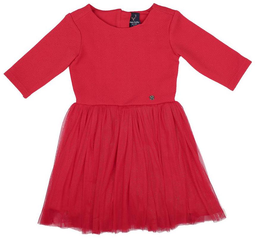 

Allen Solly Polyester Frocks Solid Red Color