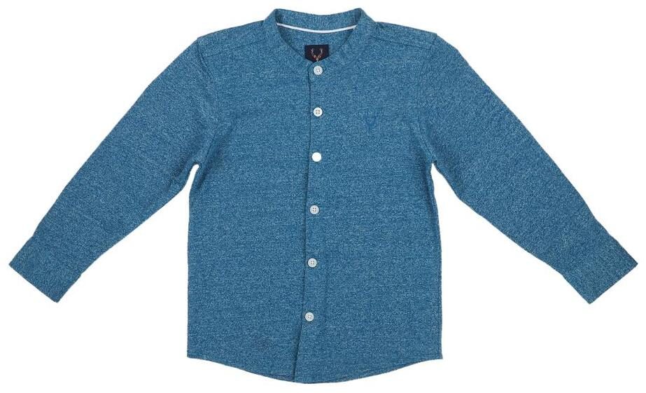 

Allen Solly Boy Cotton blend Solid Shirt Blue