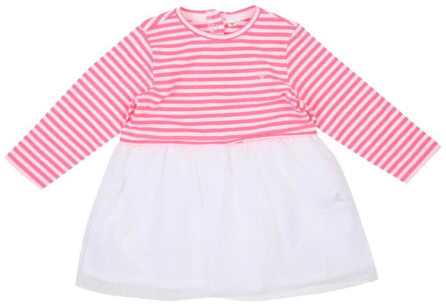 

Allen Solly Baby girl Cotton Striped Princess frock - Pink