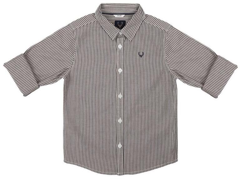 

Allen Solly Boy Cotton Striped Shirt Brown