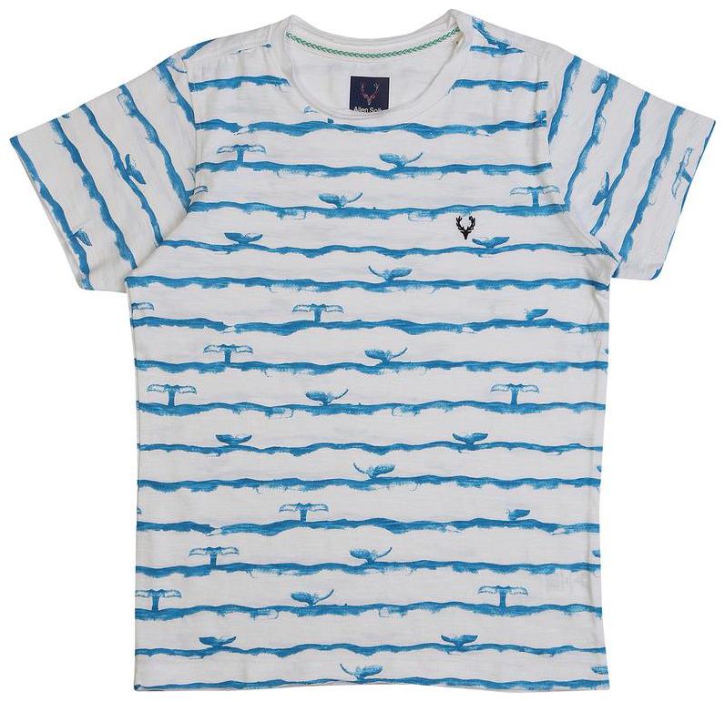 

Allen Solly Boy Cotton Printed T-shirt - Blue