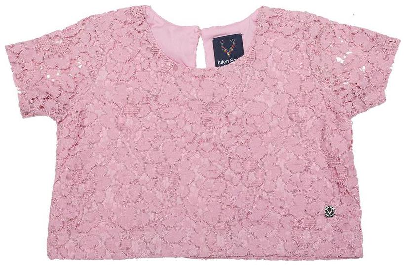 

Allen Solly Girl Polyester Self design Top - Pink
