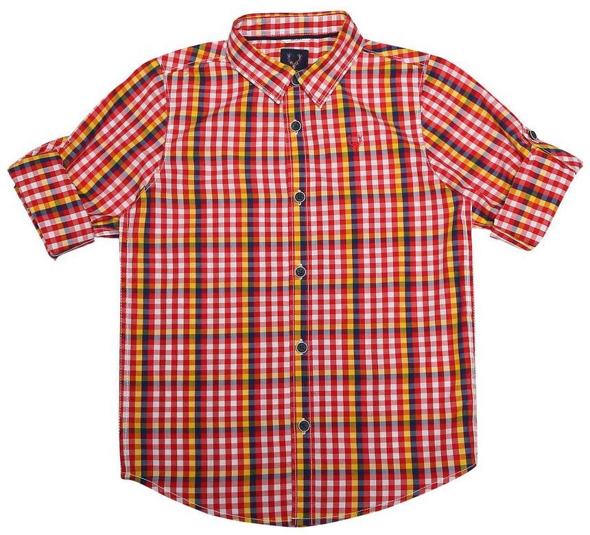 

Allen Solly Boy Cotton Checked Shirt Red