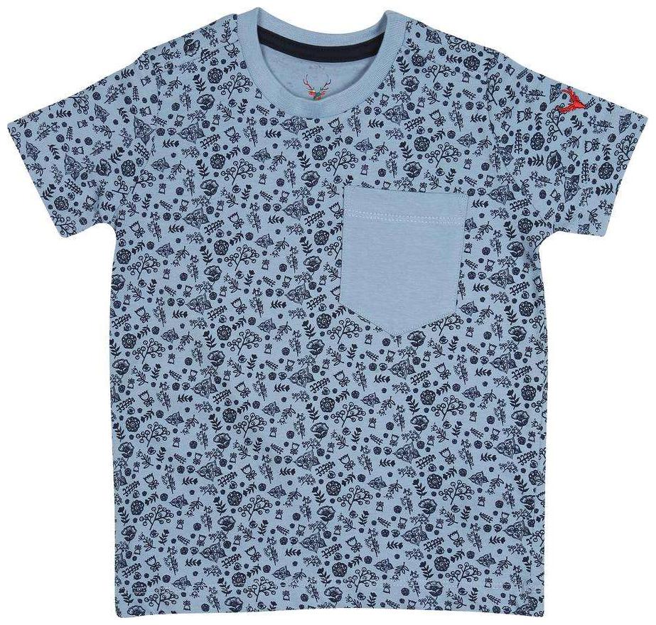 

Allen Solly Boy Cotton Solid T-shirt - Blue