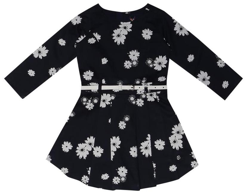 

Allen Solly Black Cotton 3 4th Sleeves Knee Length Princess Frock ( Pack of 1 )