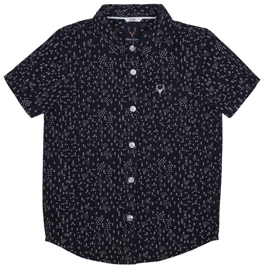 

Allen Solly Boy Cotton Printed Shirt Blue