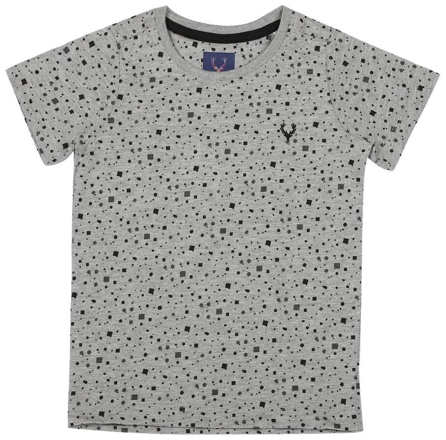 

Allen Solly Boy Cotton blend Printed T-shirt - Grey