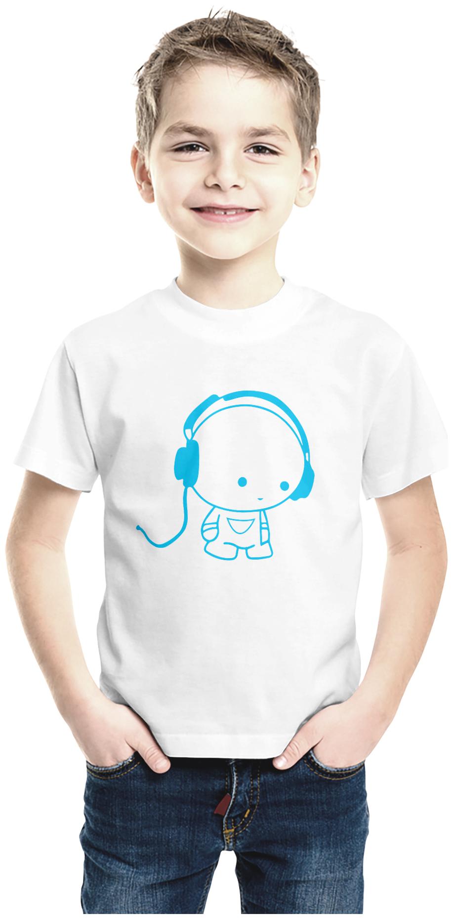 

American-Elm Boy Cotton Printed T-shirt - White