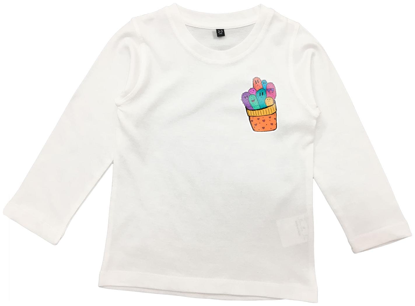 

American-Elm Boy Cotton Cartoon print T-shirt - White