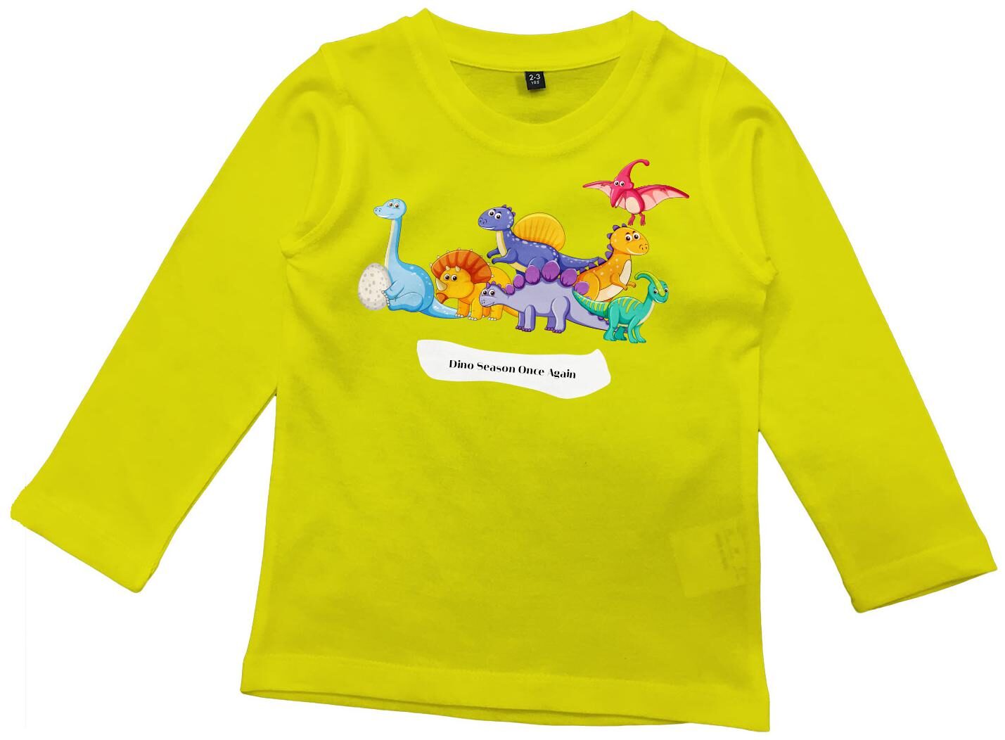 

American-Elm Boy Cotton Cartoon print T-shirt - Yellow