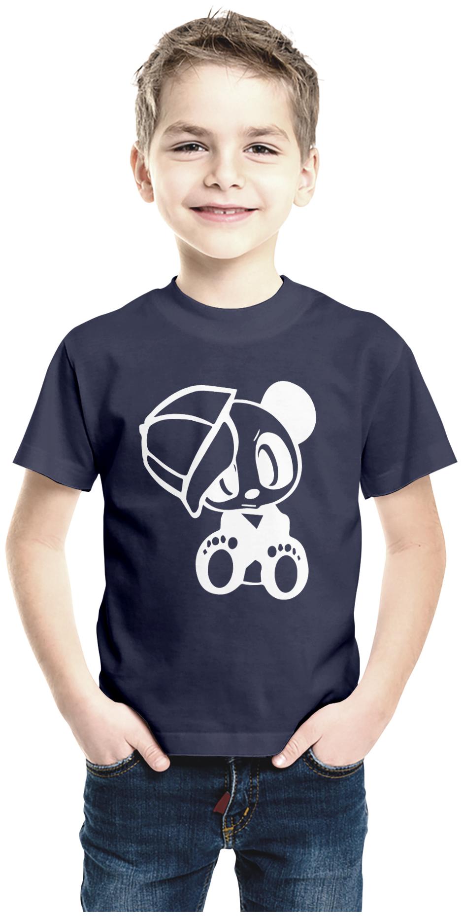 

American-Elm Boy Cotton Printed T-shirt - Blue