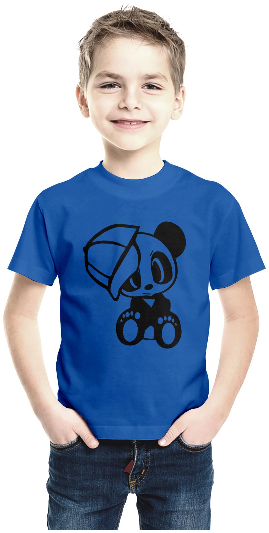 

American-Elm Boy Cotton Printed T-shirt - Blue
