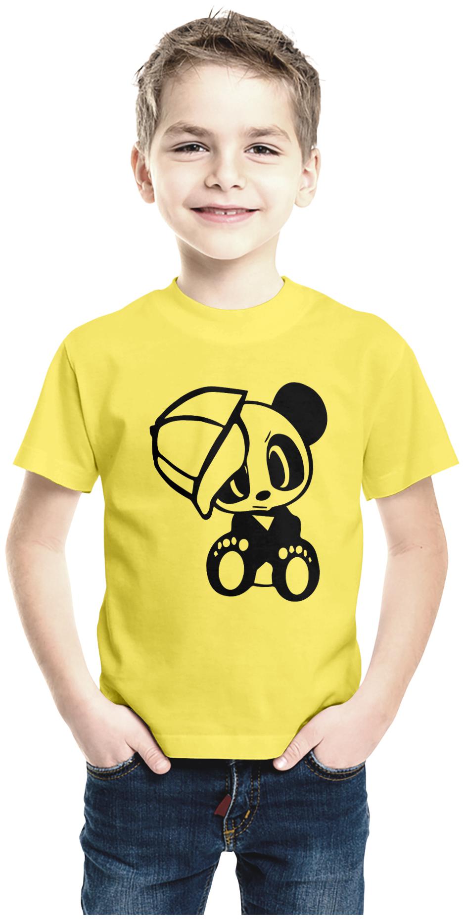 

American-Elm Boy Cotton Printed T-shirt - Yellow