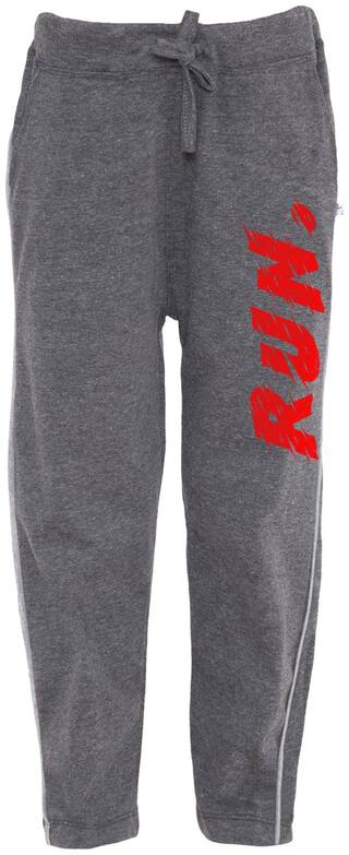 American-Elm Boy Cotton Track pants - Grey