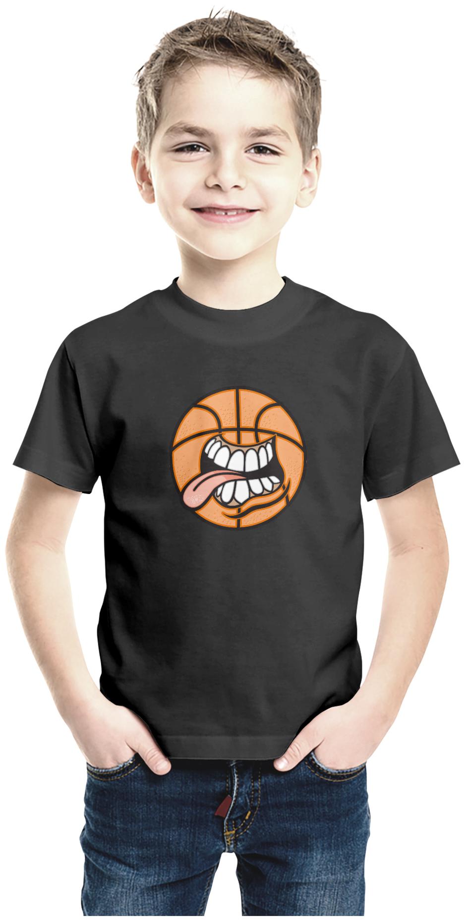 

American-Elm Boy Cotton Printed T-shirt - Black