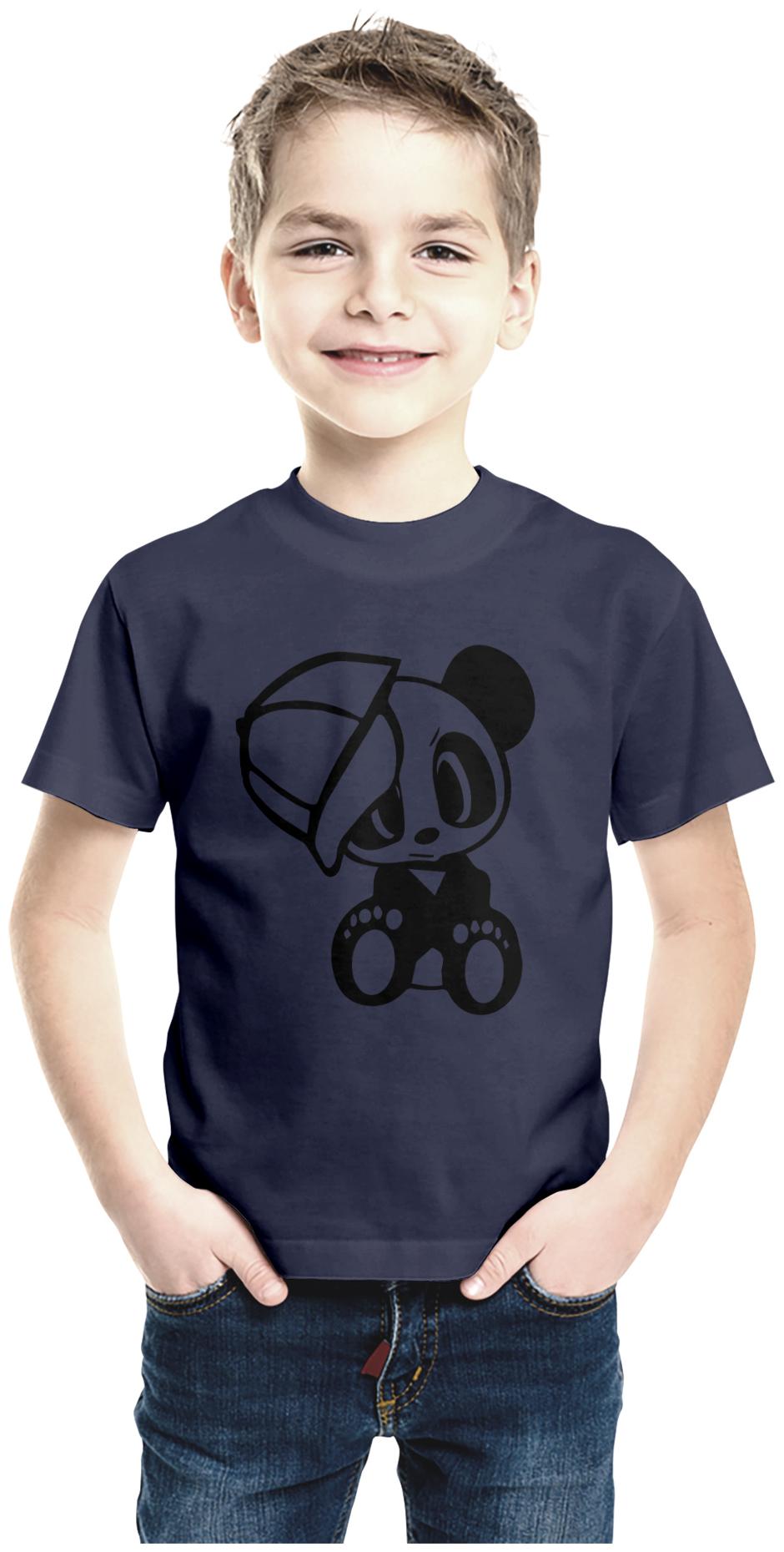 

American-Elm Boy Cotton Printed T-shirt - Blue
