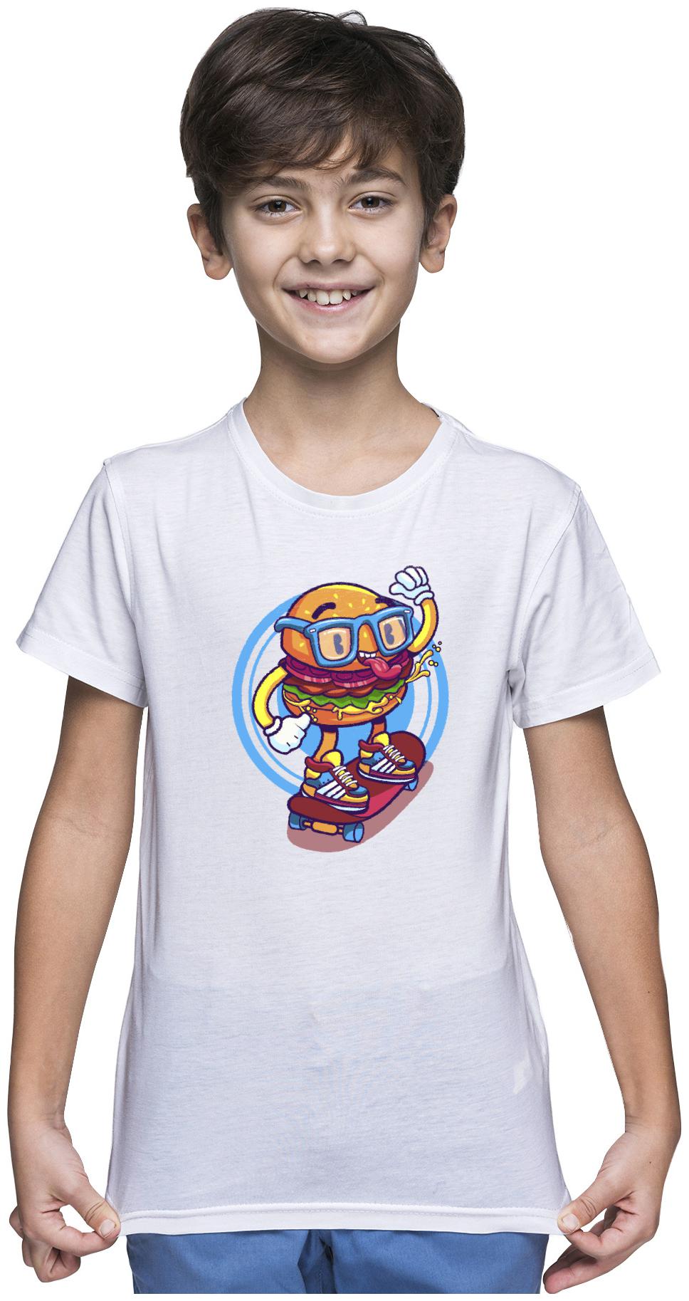 

American-Elm Boy Cotton Printed T-shirt - White