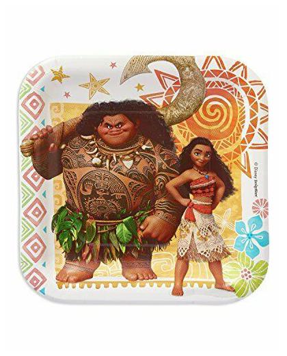 

American Greetings Moana Paper Dessert Plate 8-Count