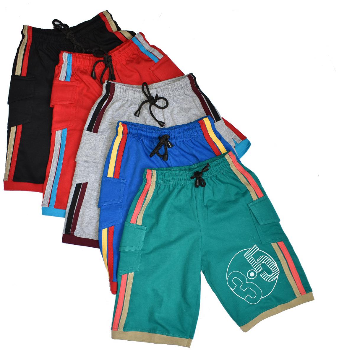 

AMIRTHA FASHION Boys Pure Cotton Shorts Combo 5 Pack(AMFTFS8 7-8 YEARS 80)