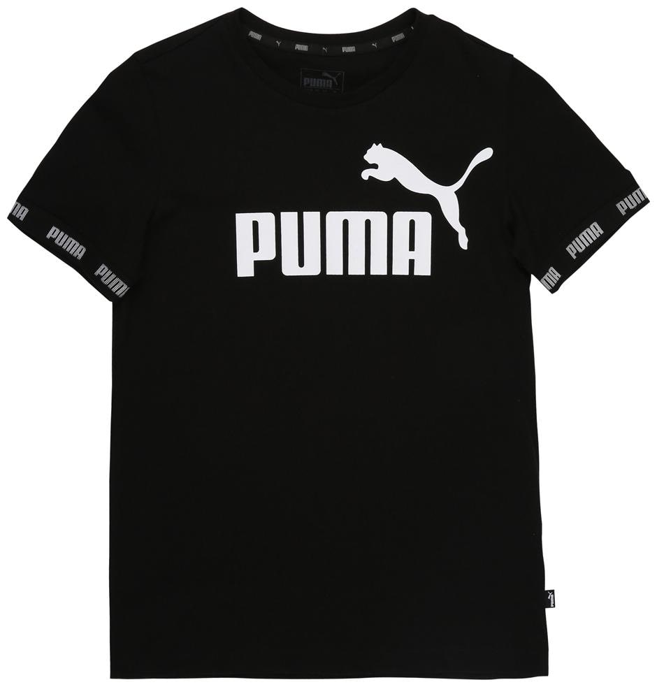 

Puma Boy Cotton Printed T-shirt - Black